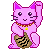 Free Pink Maneki Neko Avy