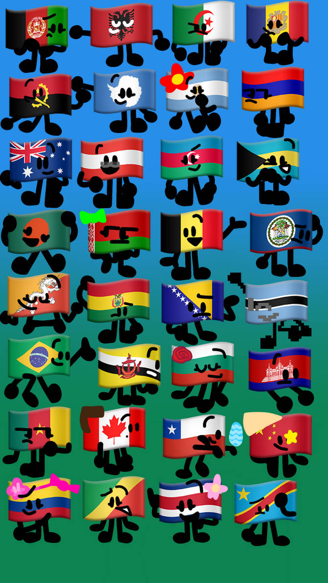 My object flags wallpaper part 1 by alora2011 on DeviantArt