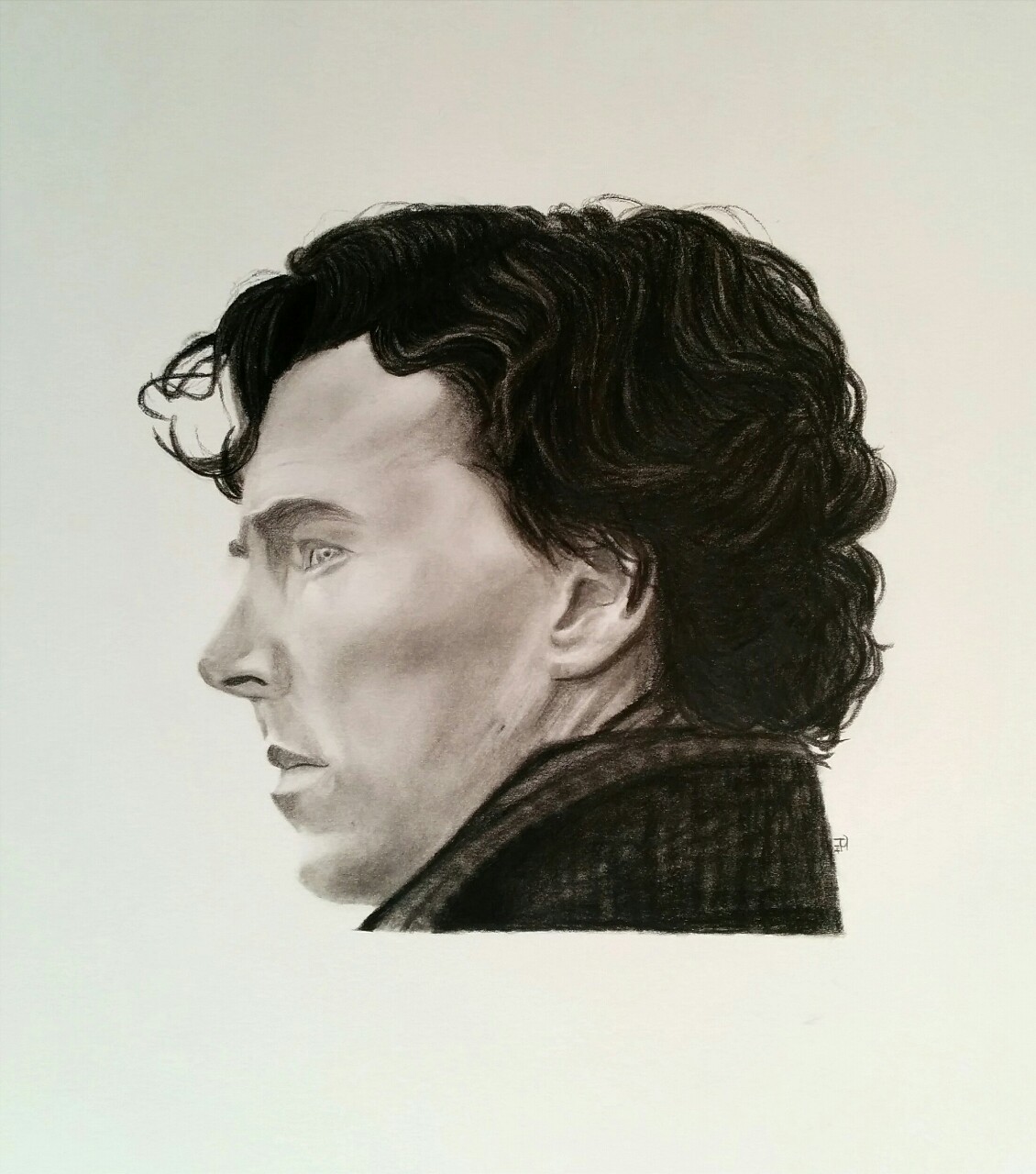 Benedict Cumberbatch Portrait Drawing