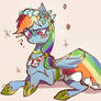 Rainbow dash in a dress (request)