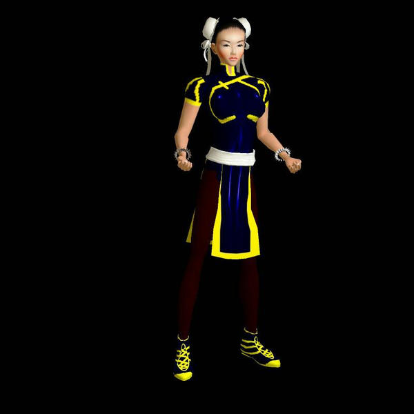 Chun-Li Street Fighter 4 by shaqkill on DeviantArt