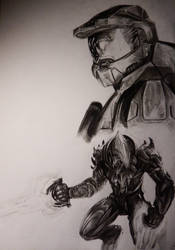 Halo - Master Chief and Arbiter