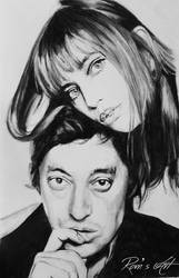 Serge Gainsbourg et Jane Birkin