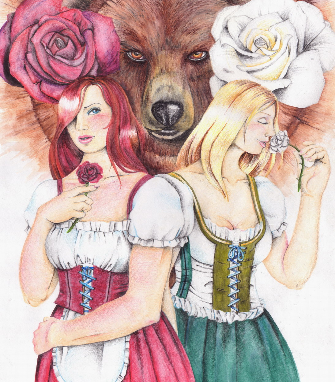 Snow White And Rose Red By Darkjimbo On Deviantart