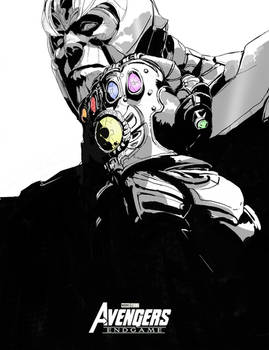Avenger end-game Thanos