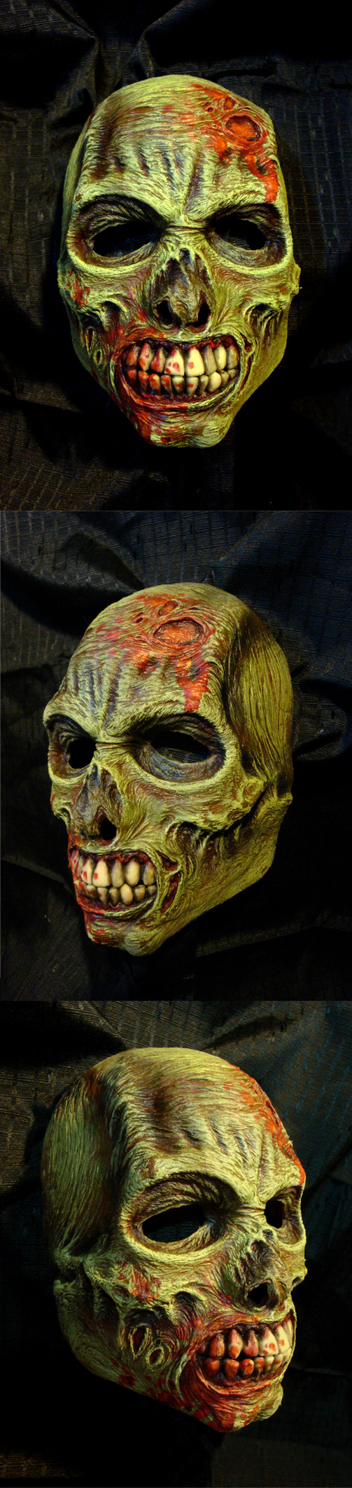 Green Ghoul zombie mask