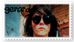 Gerard Way oldtimes stamp