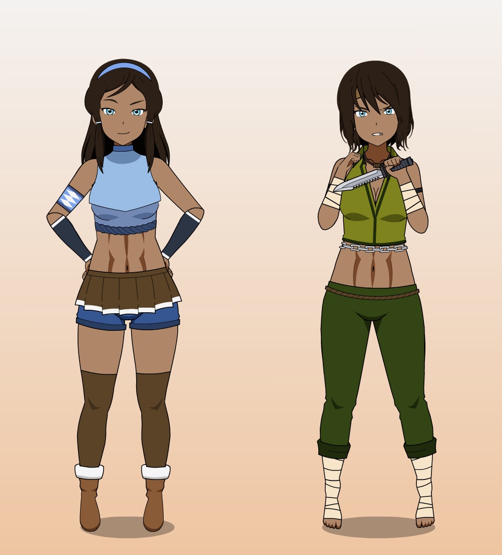 Korra Alternate Outfits