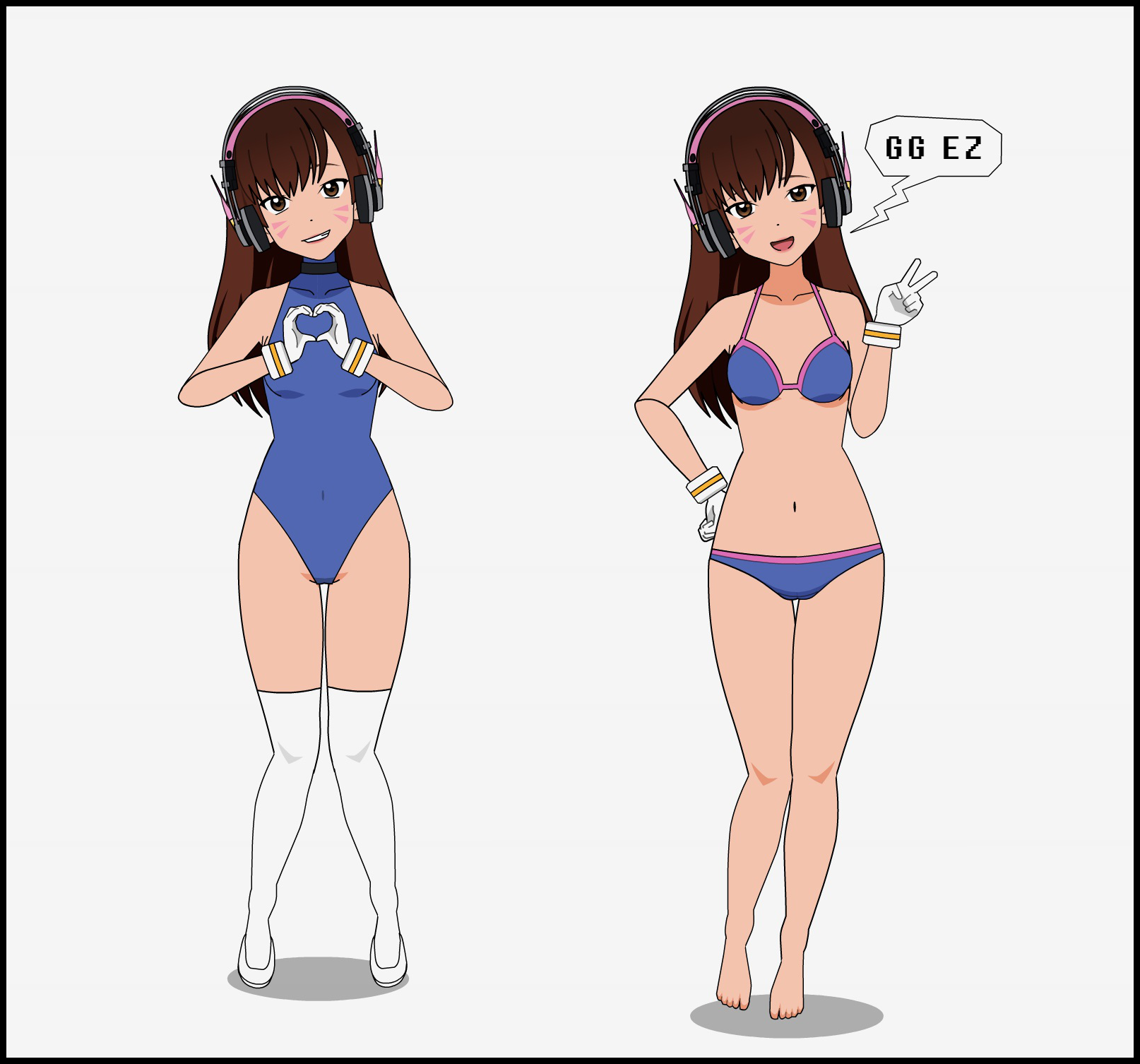 D.Va Alternative Outfits