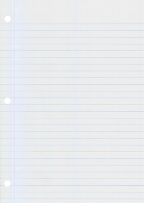 Notebook Paper