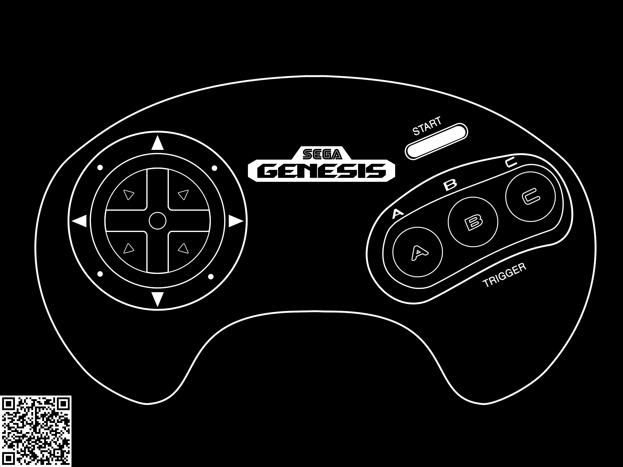 Genesis Button Layout Sega Genesis Controller by BLUEamnesiac on DeviantArt