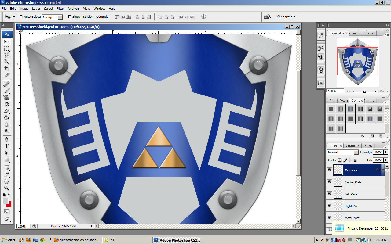 MM Hero's Shield WIP