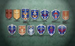 Evolution of Link's Shield Wallpaper