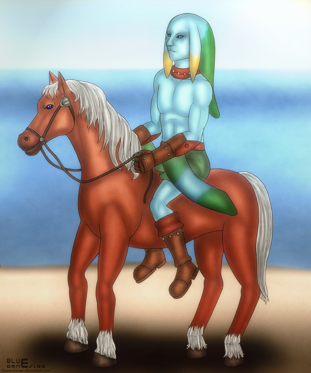 Zora Link Riding Epona 02032012