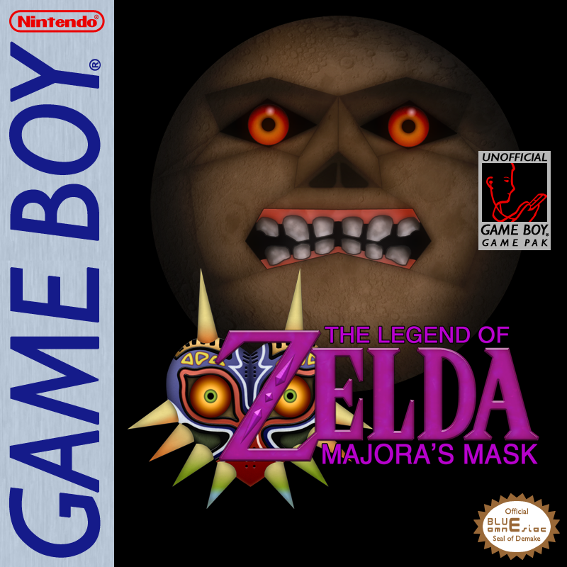 Majora's Mask [Game Boy] Box Cover