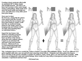 Animated GIFs: The Projector Effect