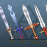 Link's Non-Canon Swords Wallpaper
