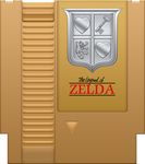 The Legend of Zelda Gold Cartridge