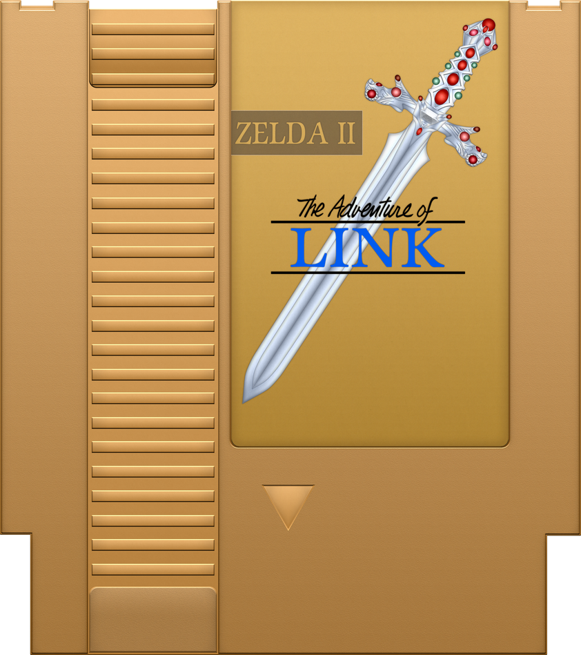 Legend of zelda 2 gold deals cartridge