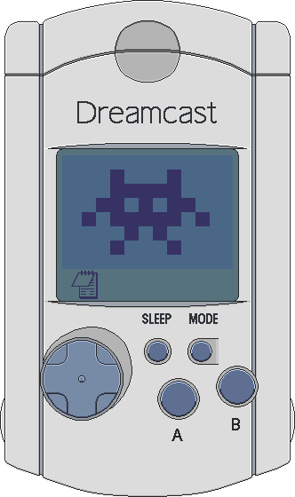 Sega Dreamcast VMU by BLUEamnesiac on DeviantArt