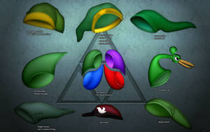 Evolution of Link's Hat
