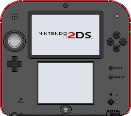 Nintendo 2DS [red]