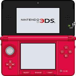 Nintendo 3DS [Metallic Red]