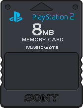 Sony PlayStation 2 Memory Card by BLUEamnesiac on DeviantArt