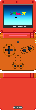 Game Boy Advance SP [Samus]