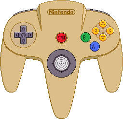 Nintndo 64 Controller [Gold]