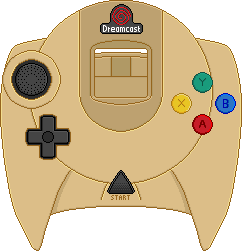 Dreamcast Controller [Gold]