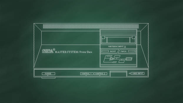 Sega Master System [Chalkboard]