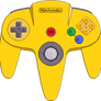 Nintendo 64 Controller [Yellow]