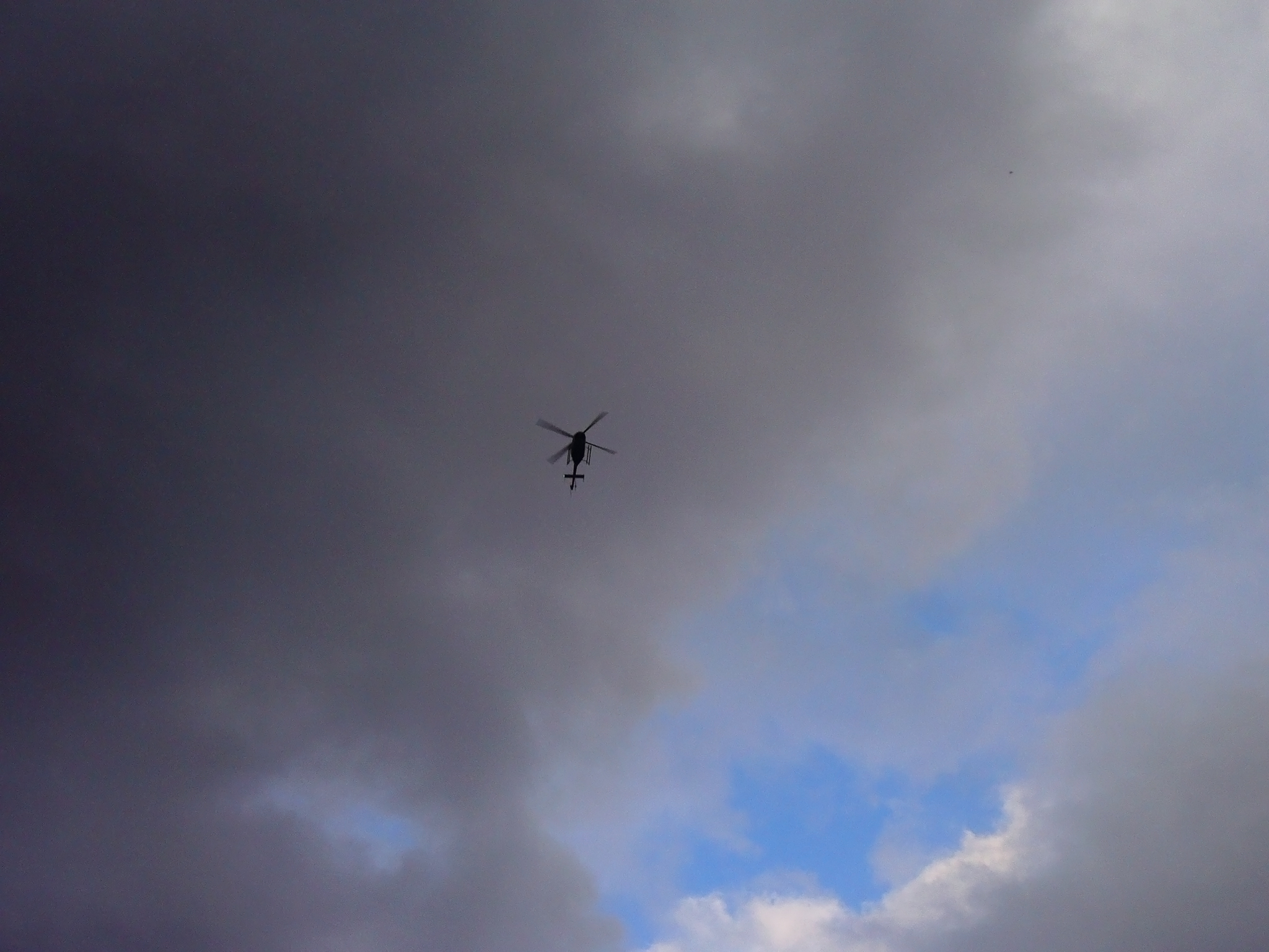 Helicopter Buzzing Overhead