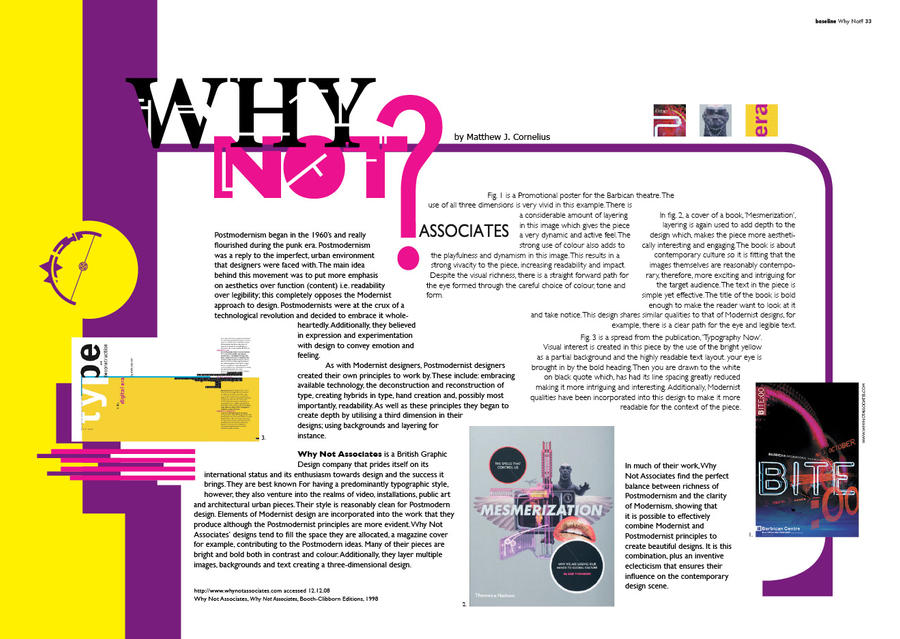 Postmodern Layout Design by Lil-Maff on DeviantArt