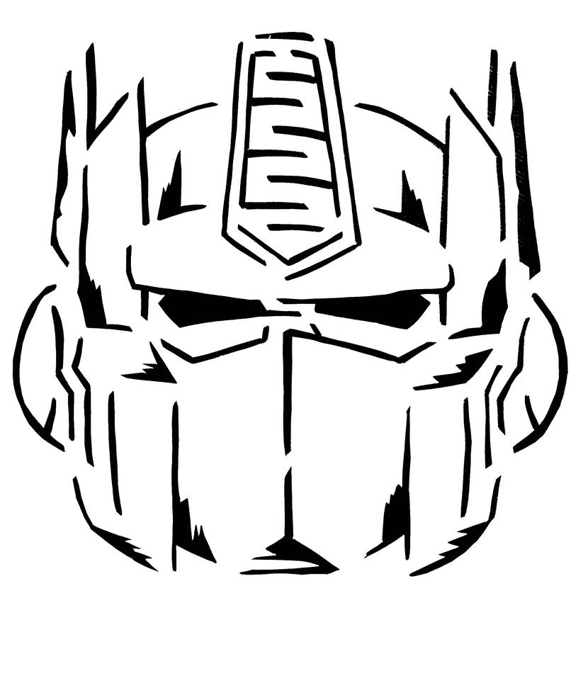 Optimus Prime Stencil by Giston on DeviantArt 2d-artwork-optimus-prime-pumpkin-stencil-tfw2005-the-2005-boards