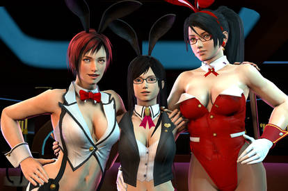 Dead or Alive 5 Bunnygirls and Maids