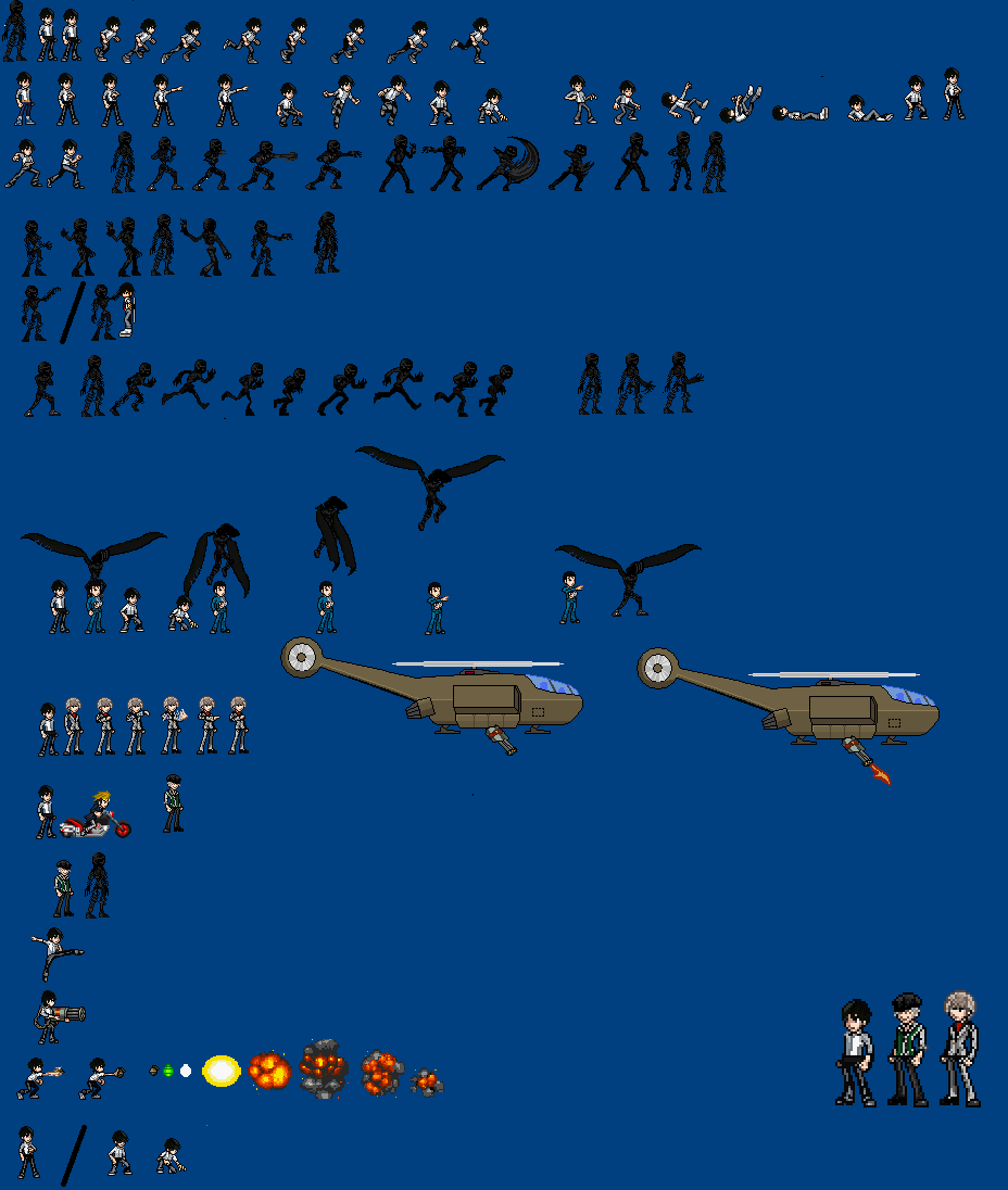 Ajin sprites jus by hatsu95 on DeviantArt