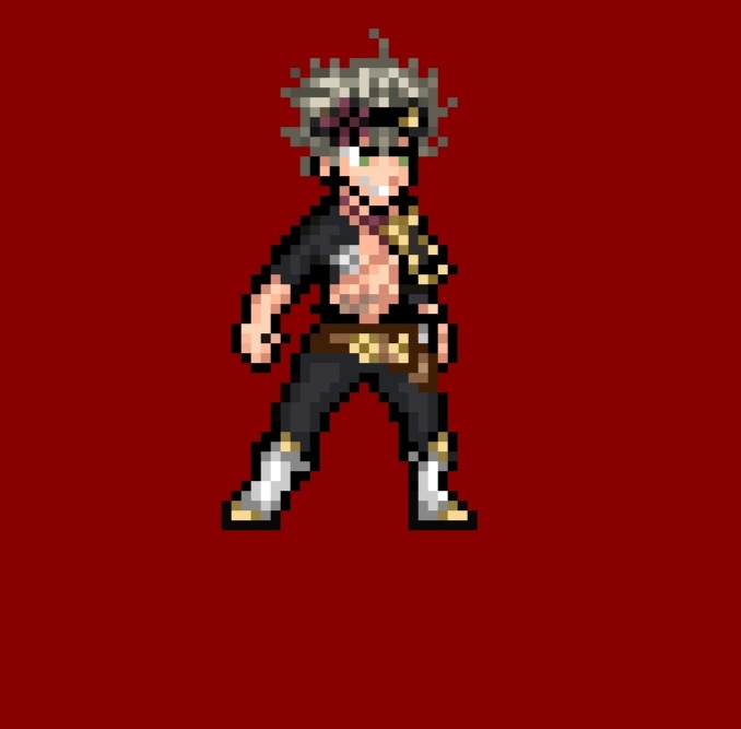 Asta Sprite Animation Asta time skip sprites jus by hatsu95 on DeviantArt