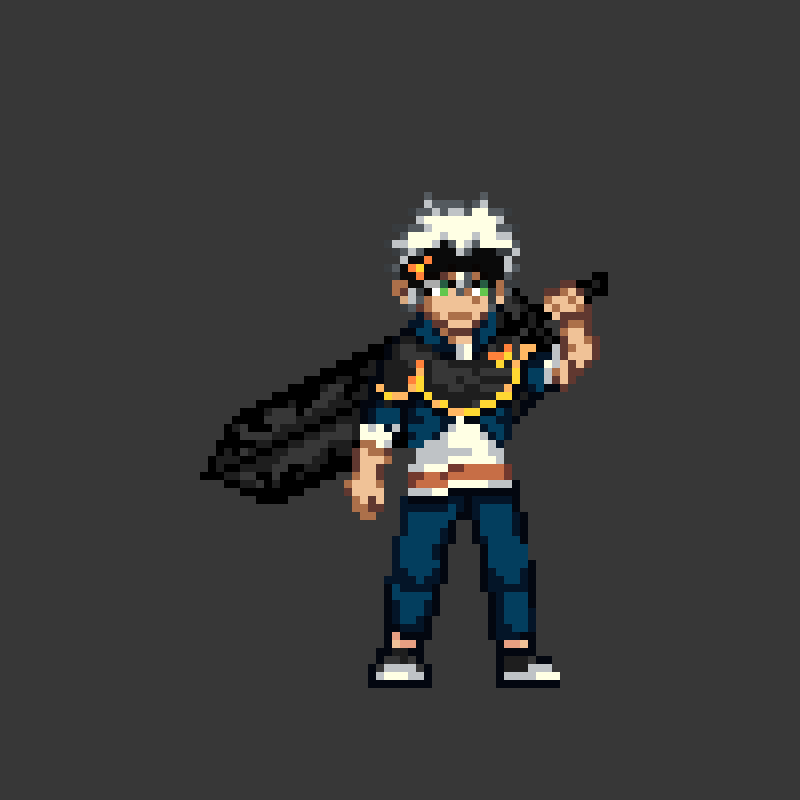 Asta Sprite Animation Asta gif (black clover) sprite by hatsu95 on DeviantArt