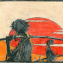 Samurai Champloo Colored Drawing