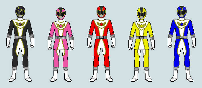 Power Rangers Project Velocity Sprite Version