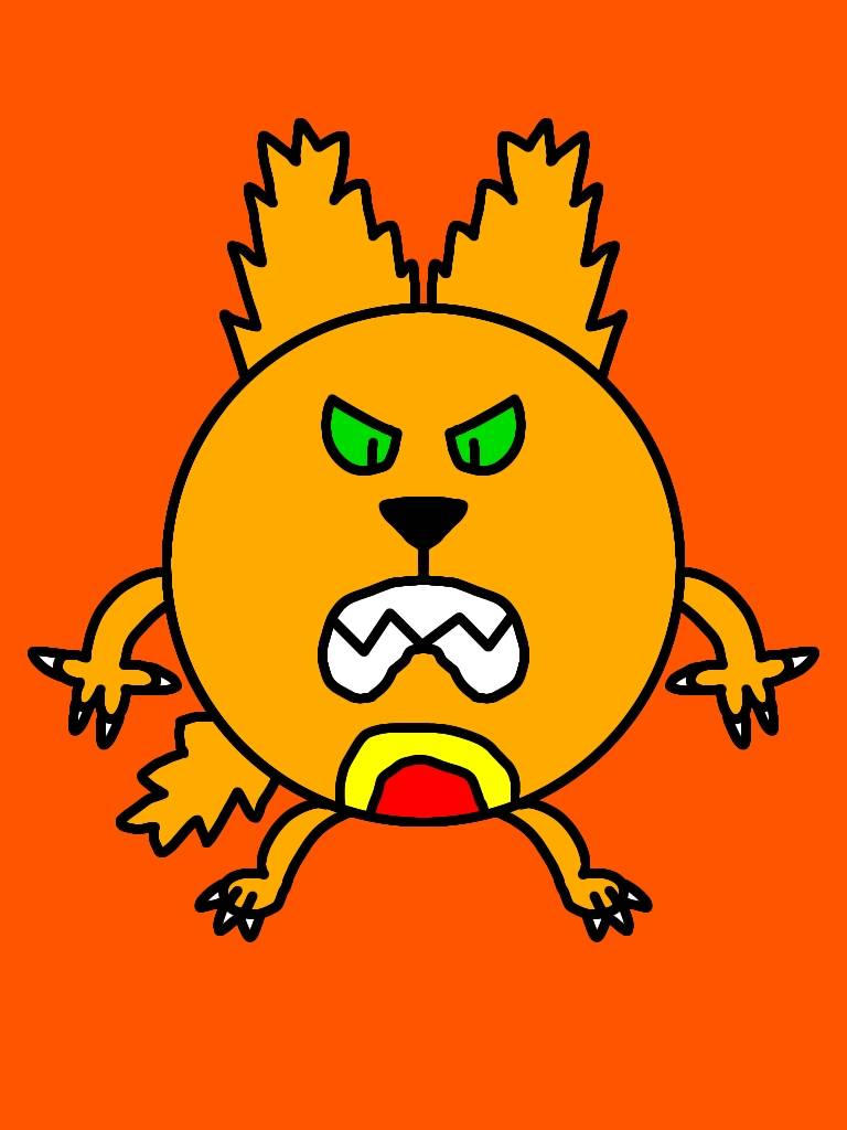 burnnie the firey werewolf rabbit PNG by isismoro343 on DeviantArt