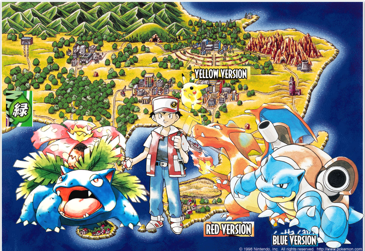 Pokemon RBY wallpaper by DarkKnight215 on DeviantArt