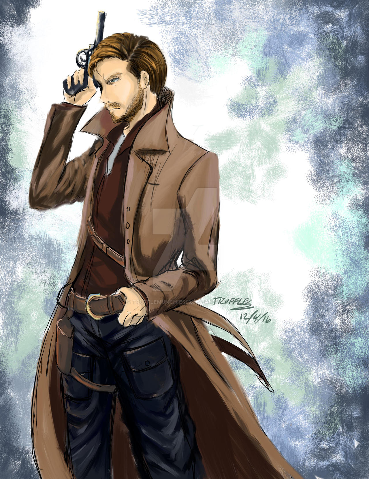 Captain Rip Hunter by trufflemunchies13 on DeviantArt