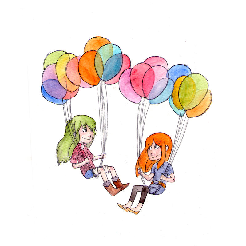 Balloon ride by jellysocks on DeviantArt