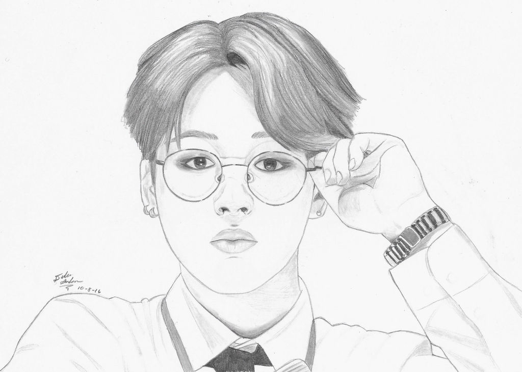BTS  Park Jimin Drawing  by GwiyomiBaozi on DeviantArt  BTS  Park Jimin Drawing  by GwiyomiBaozi on DeviantArt
