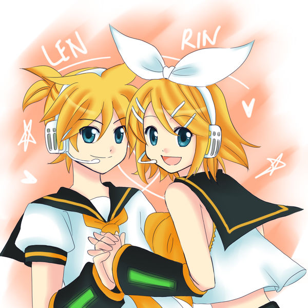 Len And Ryn Rin and Len by Swanamii on DeviantArt