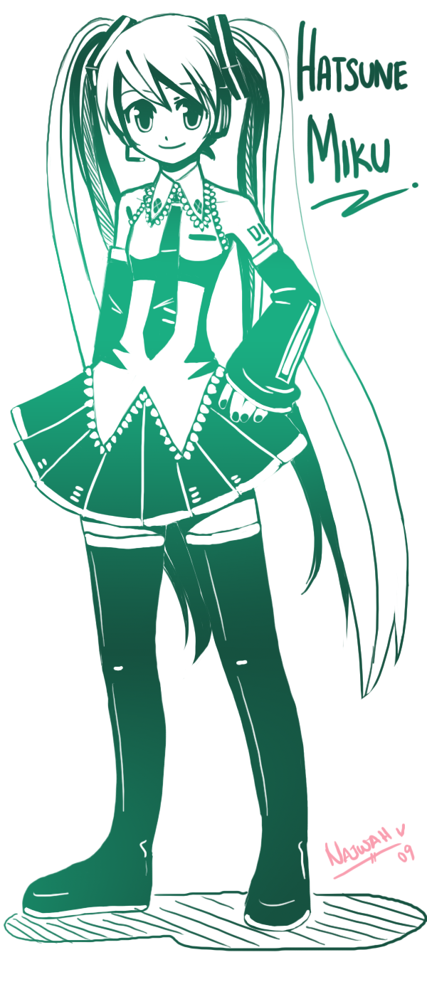 Hatsune Miku -Green-