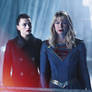 Supergirl and Lena Luthor
